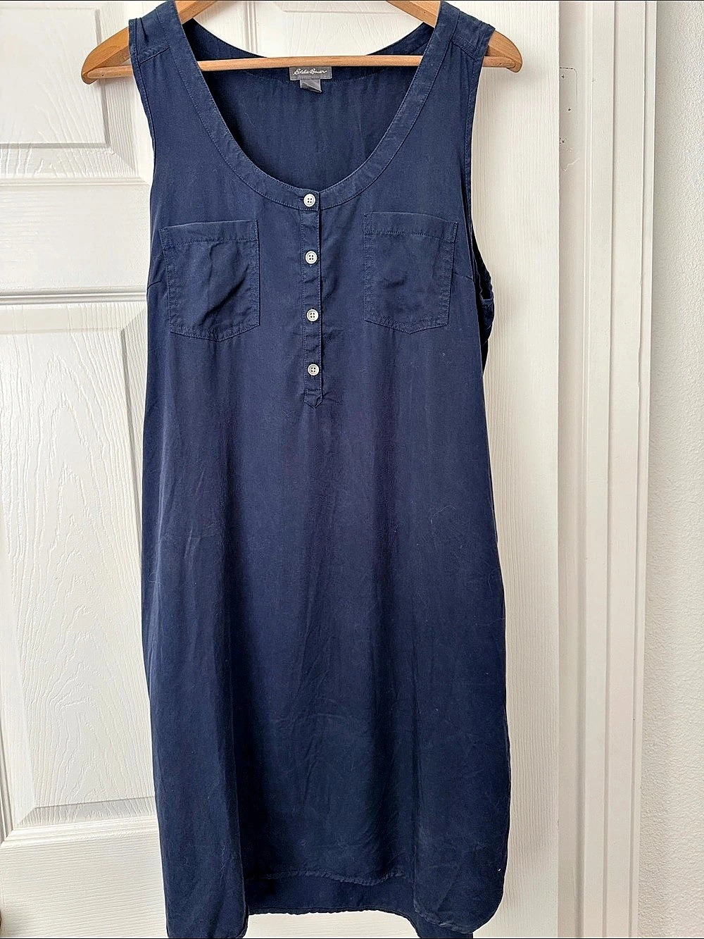 Eddie Bauer Women's Tencel Mini Dress Size 14